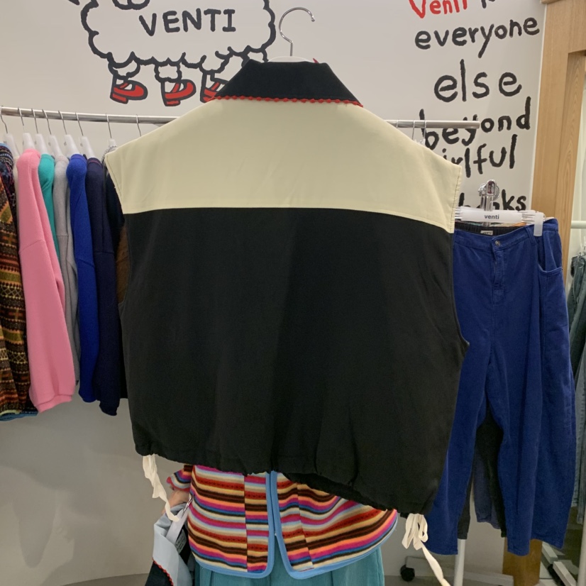 VENTI東大門實拍女裝新款真品熱賣時尚推薦休閑人氣馬甲夾棉VENTI馬甲