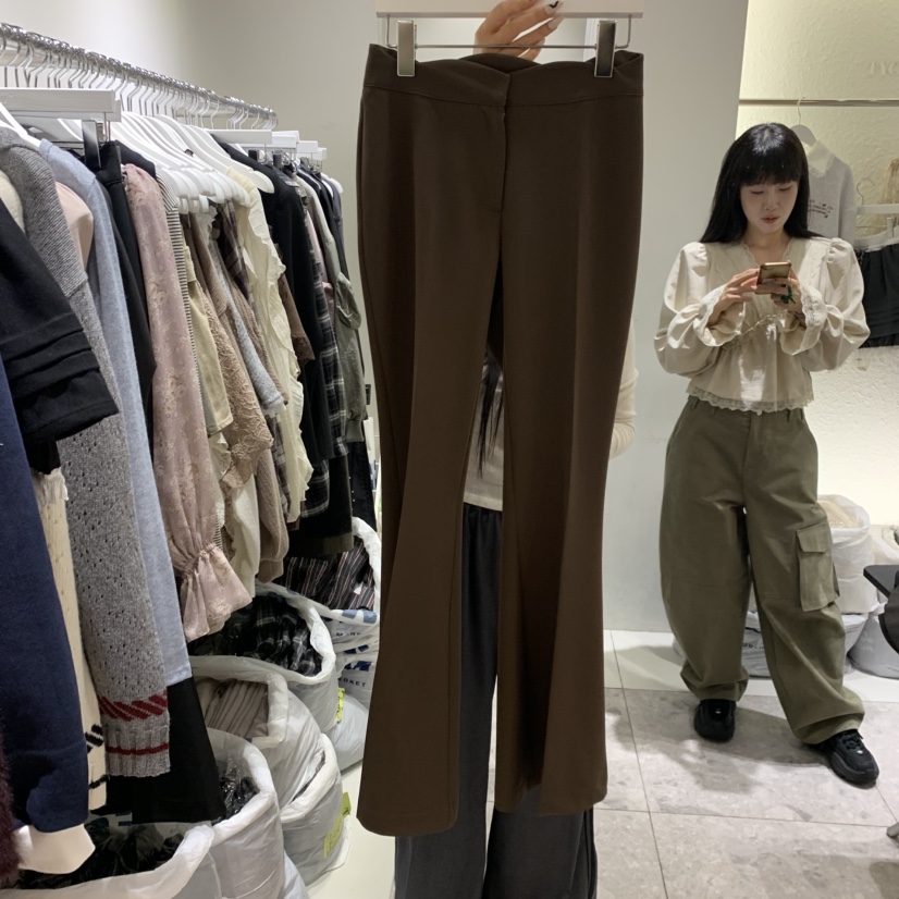 TYCHE韓國直郵女士新品時尚真品推薦熱賣休閑人氣休閑褲TYCHE休閑褲圖色1棕色