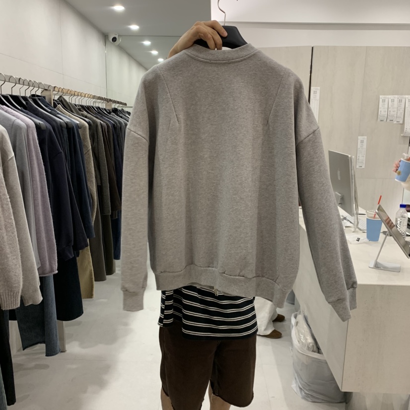 ETTER-B韓國代購女裝新品推薦休閑真品衛衣加絨抓絨拉鏈ETTER-B衛衣