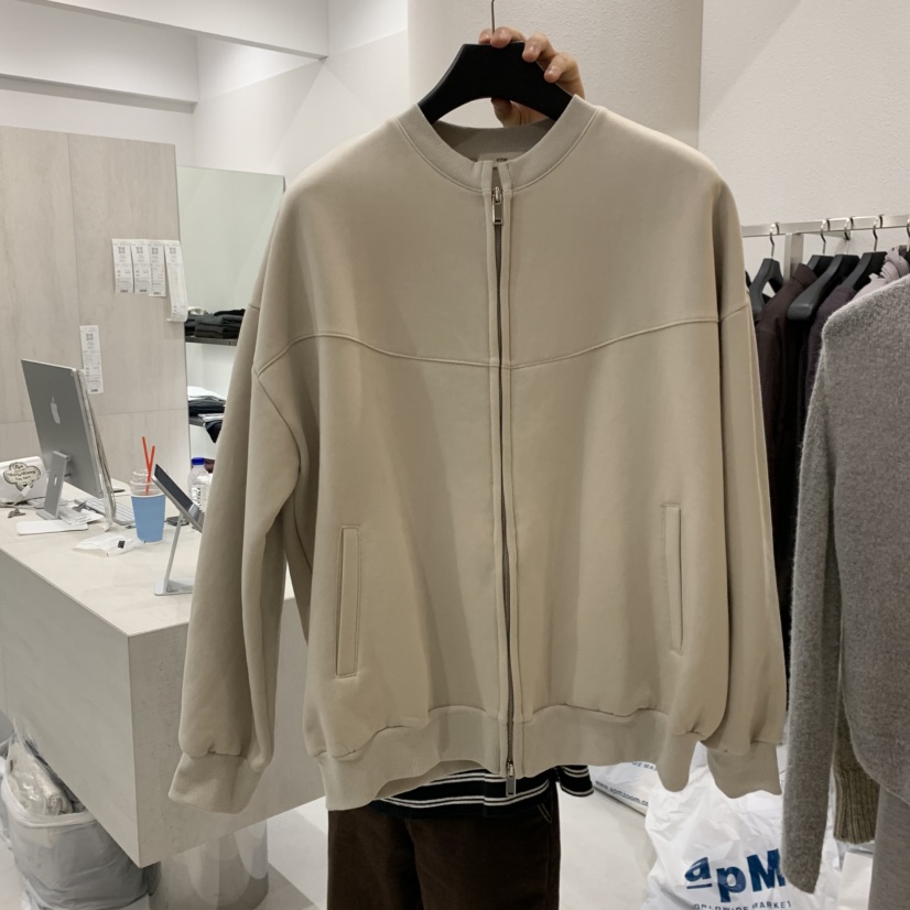 ETTER-B韓國代購女裝新品推薦休閑真品衛衣加絨抓絨拉鏈ETTER-B衛衣圖色3米