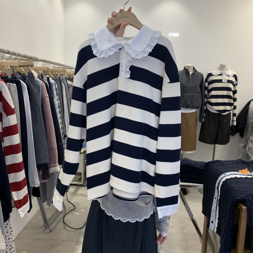 TAN&amp;COMO東大門實拍女裝新款推薦真品熱賣時尚休閑衛衣tan-COMO衛衣圖色2