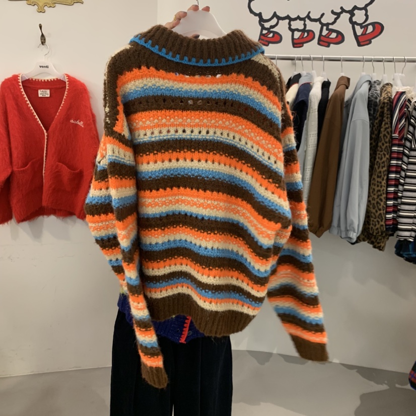 VENTI韓國直郵女裝新品真品熱賣人氣時尚休閑推薦毛衣開衫VENTI毛衣