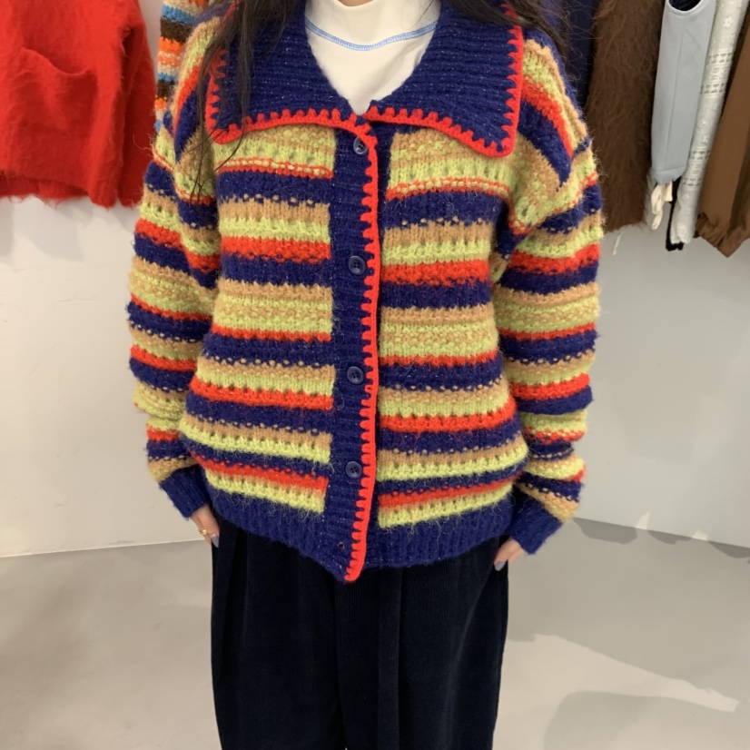 VENTI韓國直郵女裝新品真品熱賣人氣時尚休閑推薦毛衣開衫VENTI毛衣圖色1