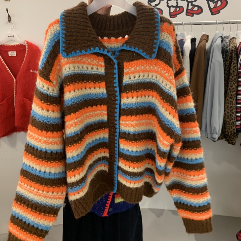 VENTI韓國直郵女裝新品真品熱賣人氣時尚休閑推薦毛衣開衫VENTI毛衣圖色2