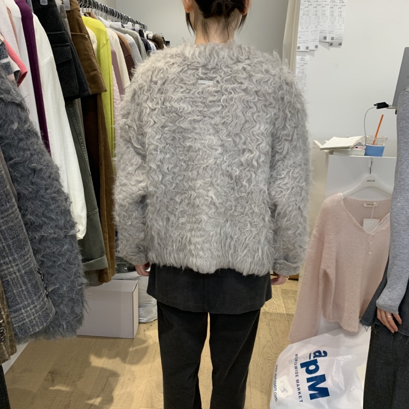 RUMIRU/AWEAR東大門直郵女裝新款推薦短款大衣不含內搭毛絨awear/RUMIRU短款大衣