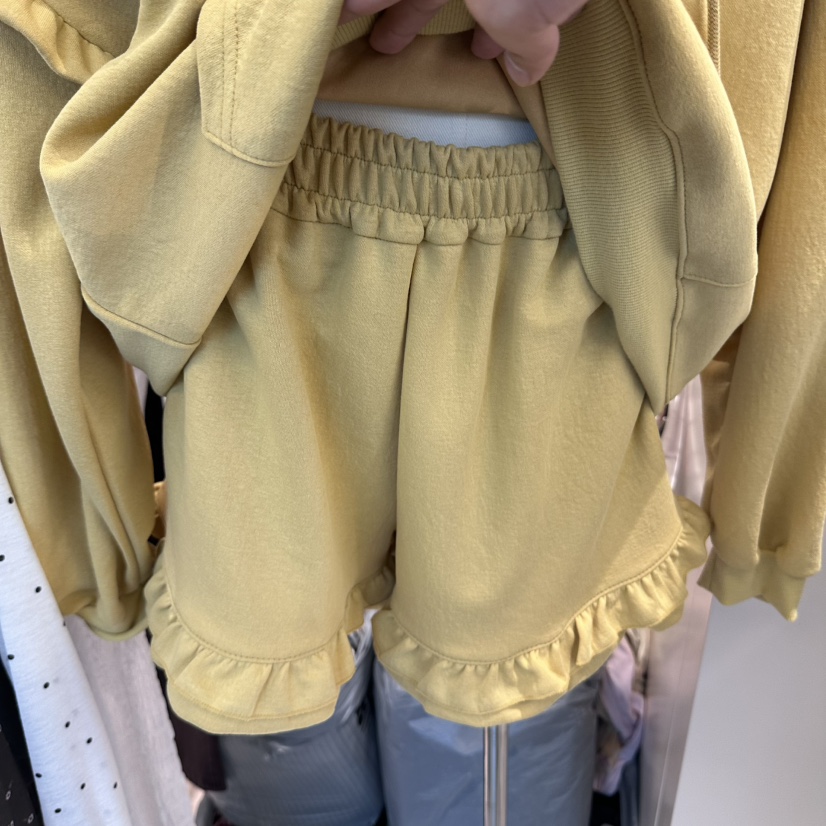 MIMME/LOOKK韓國代購女裝新品推薦真品休閑人氣短褲荷葉邊MIMME/LOOKK短褲圖色3