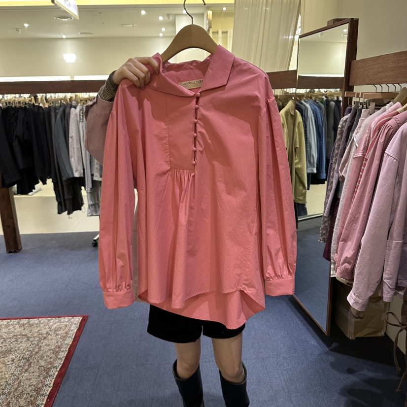 FURE韓國直郵女士新品時尚熱賣推薦真品人氣休閑襯衫蕾絲衫FURE襯衫/蕾絲衫圖色2
