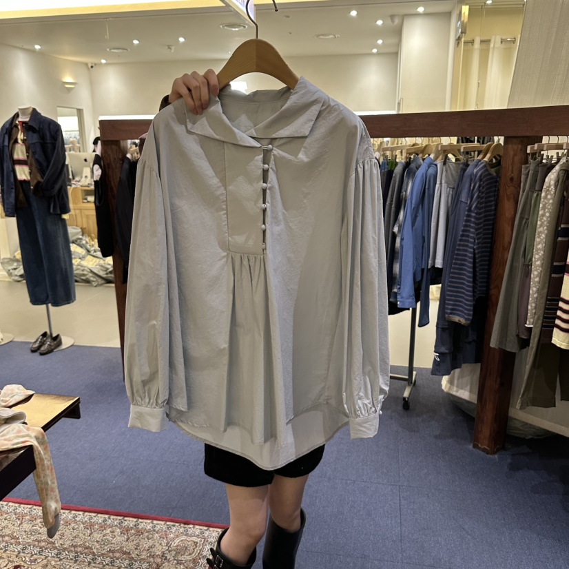 FURE韓國直郵女士新品時尚熱賣推薦真品人氣休閑襯衫蕾絲衫FURE襯衫/蕾絲衫圖色3