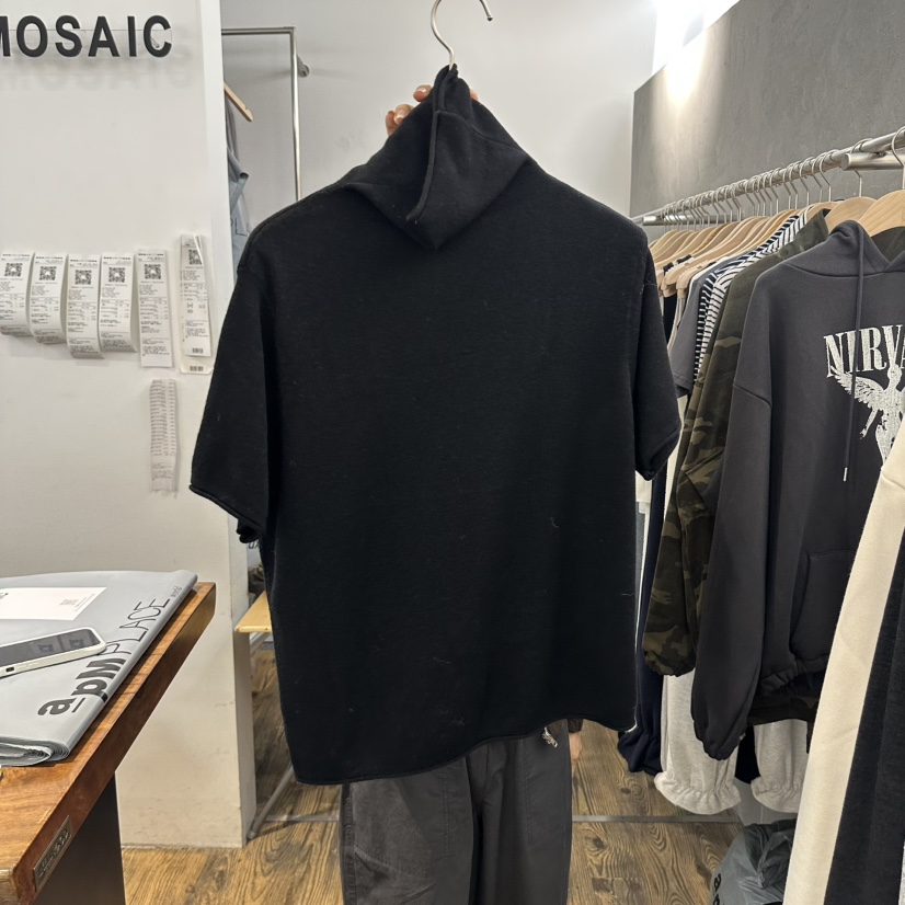 MOSAIC韓國直郵女士新款熱賣時尚休閑推薦真品人氣針織衫MOSAIC針織衫圖色7黑色