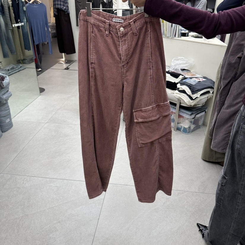 I MFACT東大門實拍女士新品休閑人氣時尚真品熱賣休閑褲I MFACT休閑褲圖色1粉色