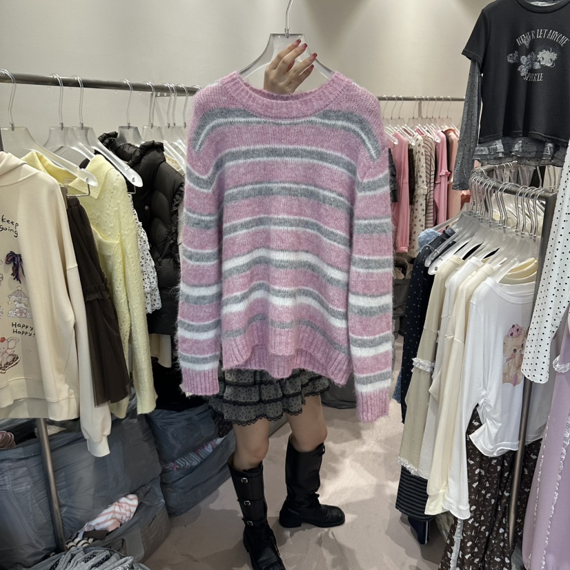 MIMME/LOOKK東大門代購女裝新款真品熱賣時尚推薦針織衫MIMME/LOOKK針織衫圖色1