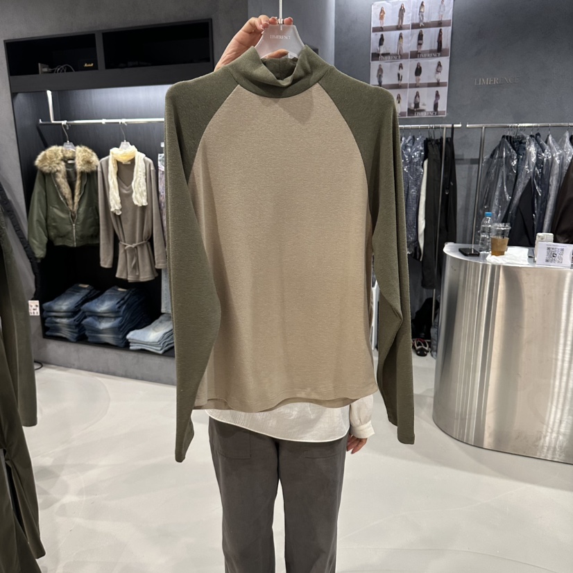 LIMERENCE東大門代購女士新品熱賣時尚推薦真品休閑長袖T恤LIMERENCE長袖T恤圖色2