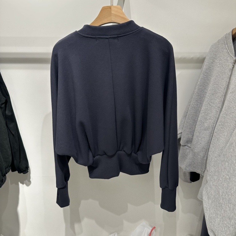 LAMINEDOR東大門代購女士新品真品時尚人氣推薦衛衣拉鏈羅紋LA MINE DOR衛衣