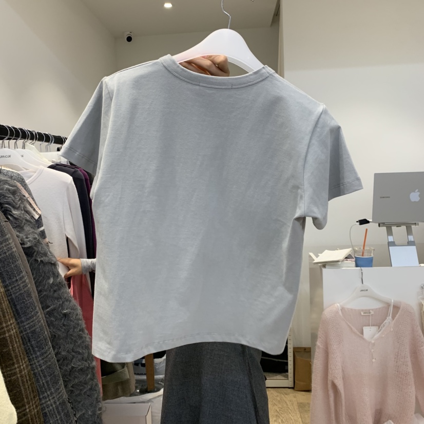 RUMIRU/AWEAR韓國代購女裝新品時尚休閑人氣T恤不含內搭awear/RUMIRUT恤