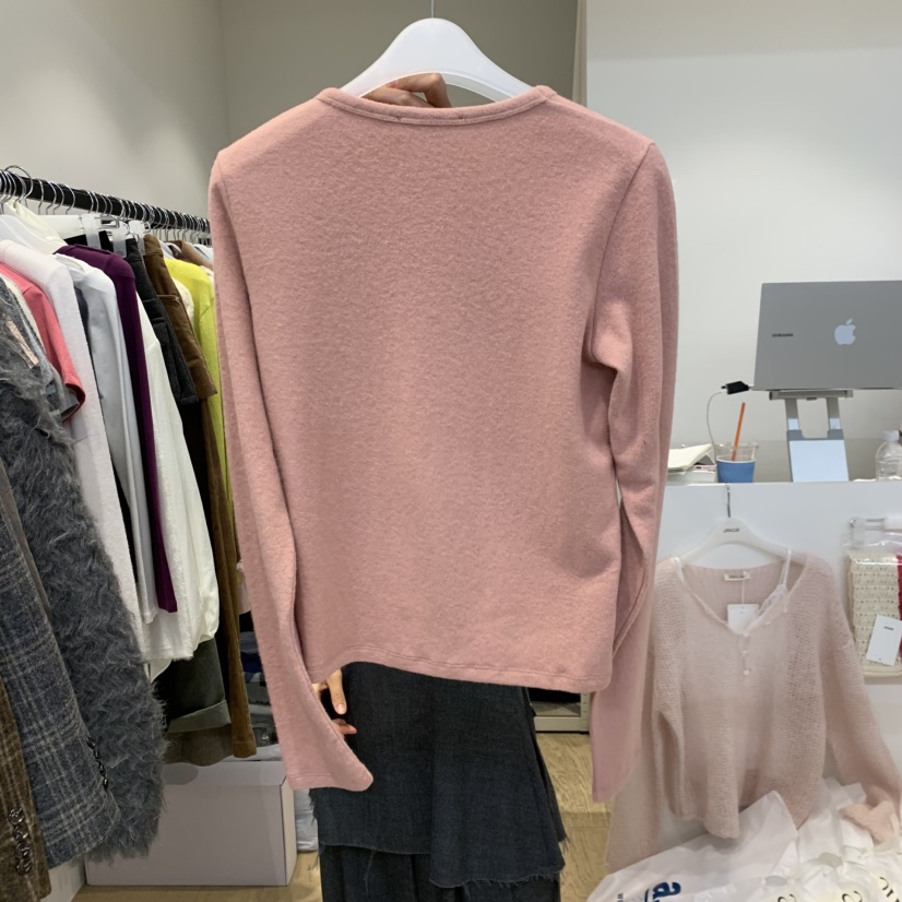 RUMIRU/AWEAR韓國直郵女士新品真品熱賣時尚長袖T恤棉質awear/RUMIRU長袖T恤