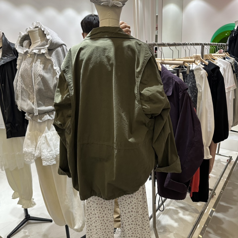MINI UNNI東大門實拍女裝新品真品熱賣人氣時尚休閑夾克MINI UNNI夾克