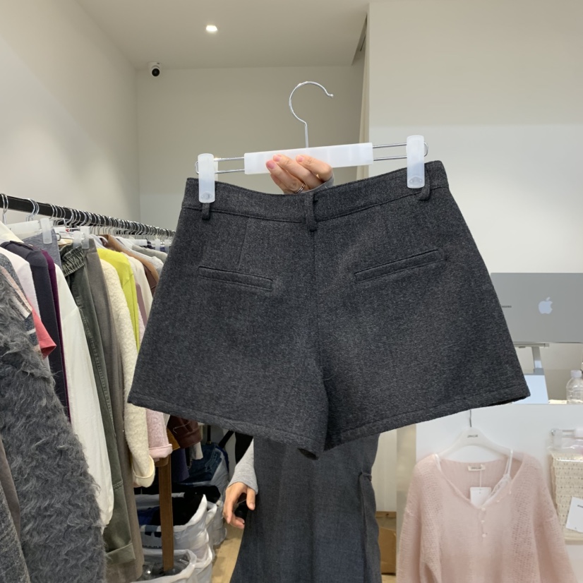 RUMIRU/AWEAR韓國代購女士新品人氣時尚休閑真品短褲口袋awear/RUMIRU短褲