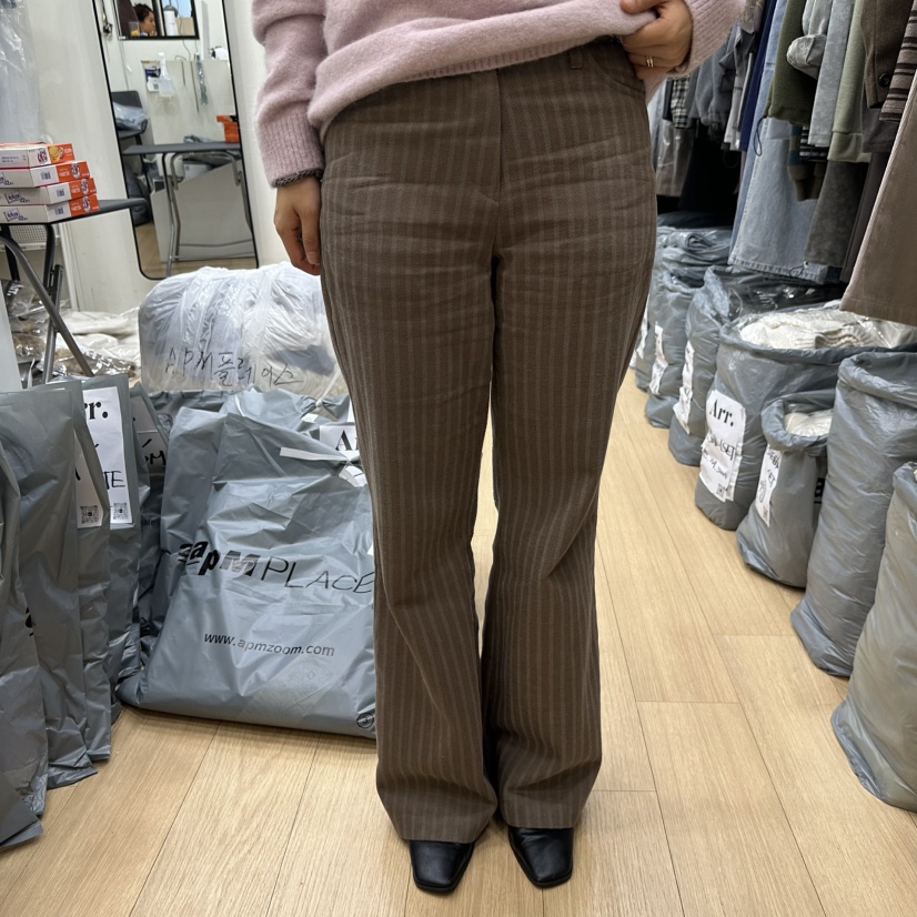 ARR韓國直郵女裝新品時尚人氣真品推薦熱賣休閑休閑褲ARR休閑褲圖色2棕色