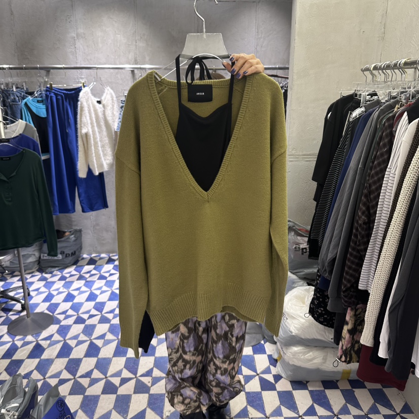 AMOUR韓國直郵女裝新款時尚推薦休閑熱賣真品人氣吊帶背心AMOUR吊帶/背心