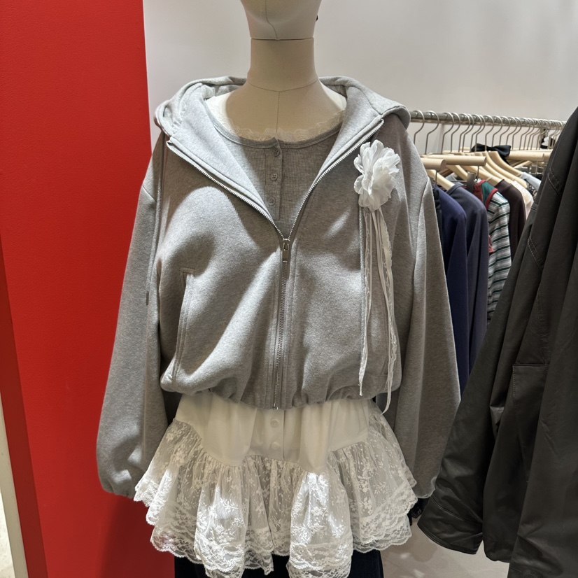 MINI UNNI韓國直郵女裝新品推薦人氣休閑真品時尚熱賣衛衣MINI UNNI衛衣圖色1