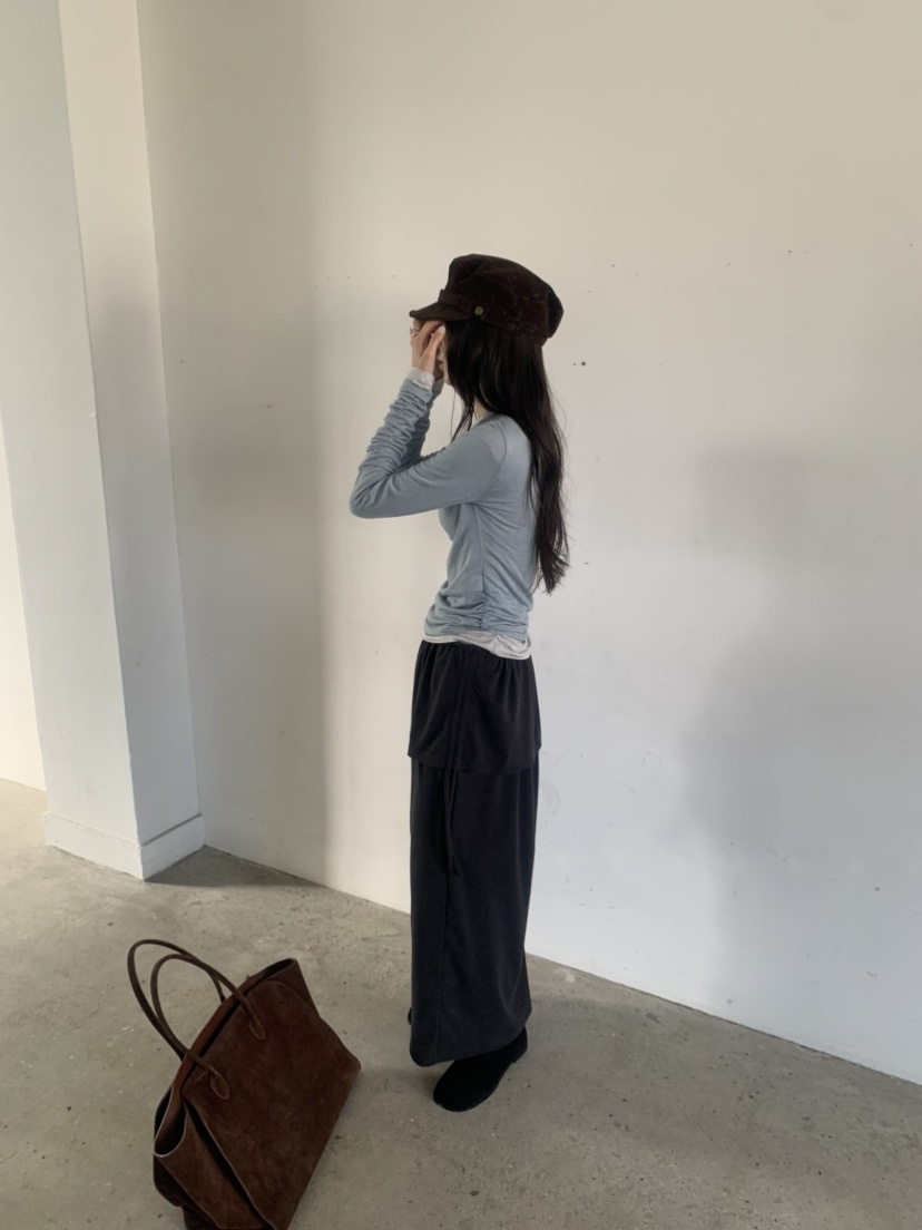 LE AVE東大門代購女士新款真品休閑熱賣時尚推薦人氣長裙LE AVE長裙