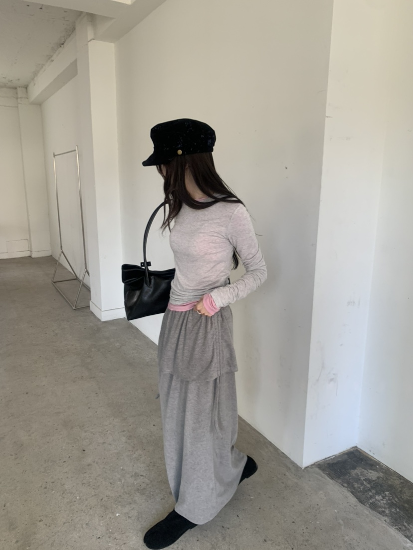 LE AVE東大門代購女士新款真品休閑熱賣時尚推薦人氣長裙LE AVE長裙
