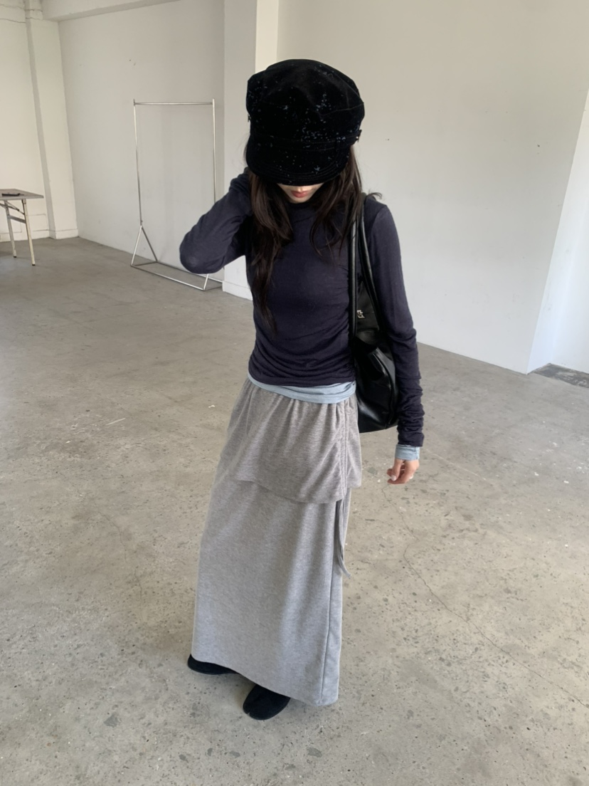 LE AVE東大門代購女士新款真品休閑熱賣時尚推薦人氣長裙LE AVE長裙