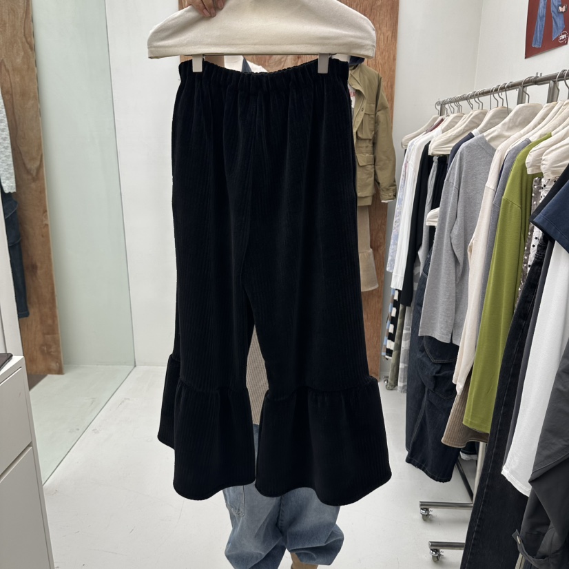 CHAV東大門實拍女裝新品推薦人氣真品休閑時尚熱賣休閑褲CHAV休閑褲圖色2黑色