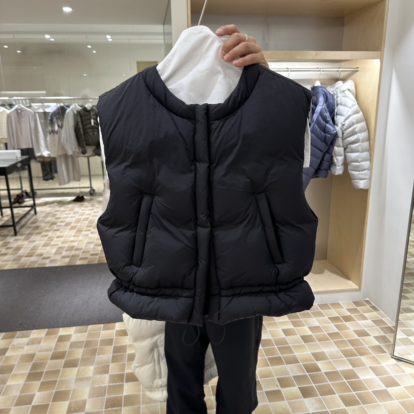 MYNAMEIS/AIME HOPE MAKE韓國代購女士新品真品馬甲加厚褶皺MYNAMEIS/AIME HOPE MAKE馬甲圖色2