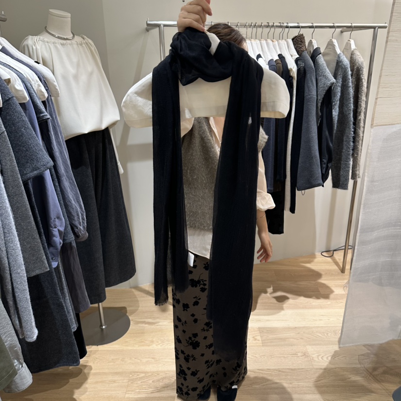 PERMISSION韓國代購女士新品推薦休閑熱賣圍巾披肩羊絨圍巾PERMISSION圍巾/披肩圖色3