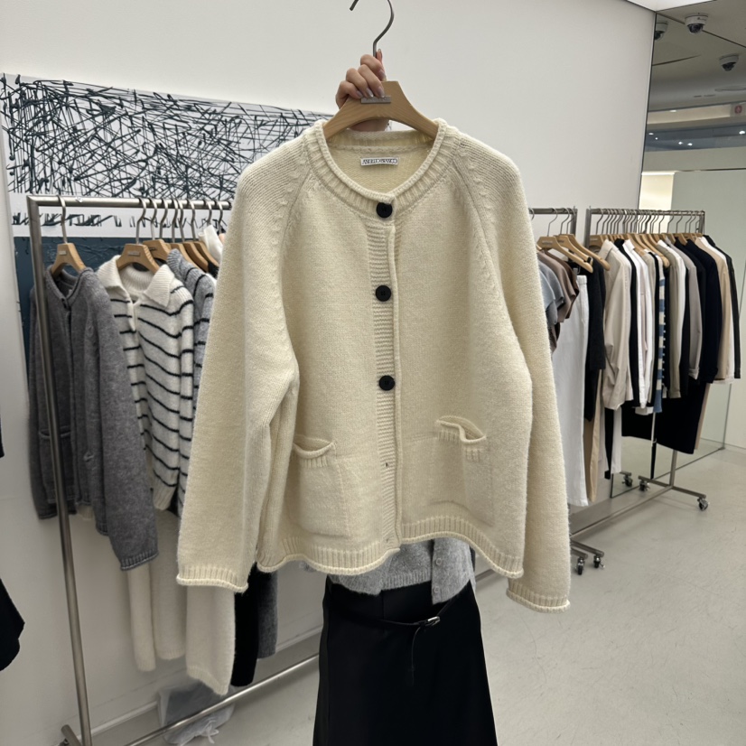 MER東大門實拍女裝新品真品推薦時尚休閑人氣熱賣開衫MER/ANGELO BIANCO開衫圖色1