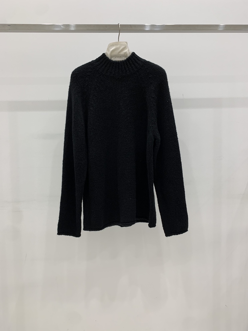 ARVE韓國代購女裝新品真品推薦熱賣時尚人氣休閑毛衣高領ARVE毛衣圖色3黑色