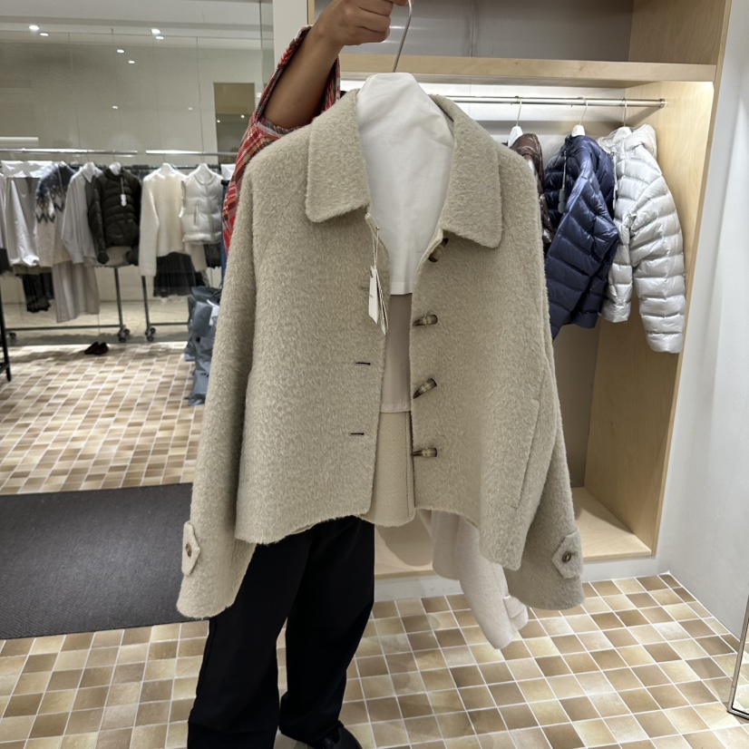 MYNAMEIS/AIME HOPE MAKE東大門實拍女士新品熱賣夾克羊駝毛MYNAMEIS/AIME HOPE MAKE夾克圖色2
