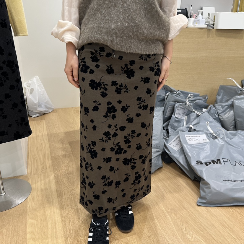 PERMISSION韓國直郵女裝新款推薦休閑人氣熱賣真品時尚長裙PERMISSION長裙圖色1