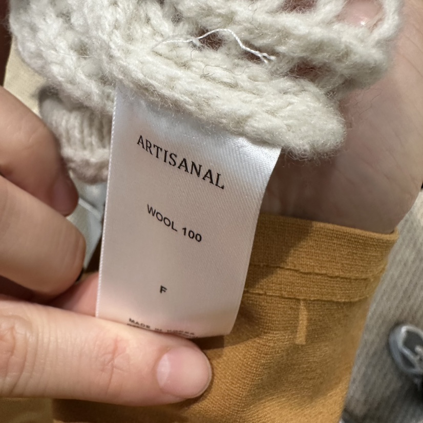 ARTISANAL東大門直郵女士新款時尚熱賣真品推薦休閑針織衫ARTISANAL針織衫