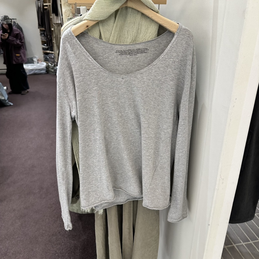 PITA/THEVERLIN東大門實拍女士新品時尚休閑熱賣長袖T恤PITA/THEVERLIN長袖T恤圖色2