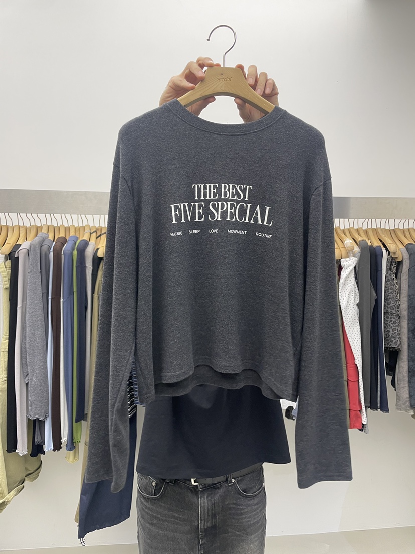 SPECIAL東大門直郵女裝新品人氣推薦休閑真品時尚長袖T恤SPECIAL長袖T恤圖色2