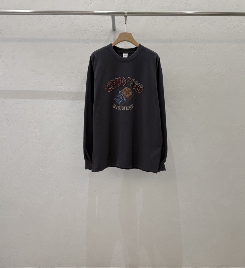 ABLERING東大門實拍女裝新品人氣熱賣真品休閑推薦長袖T恤ABLE STANDARD/ABLERING長袖T恤圖色3墨色