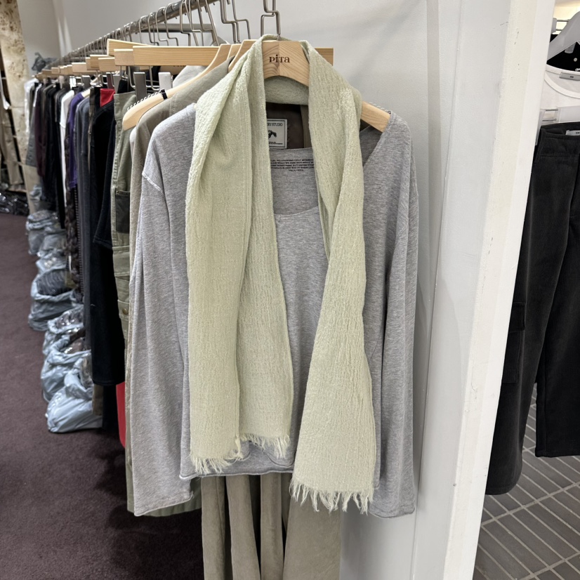 PITA/THEVERLIN韓國直郵女裝新品熱賣推薦圍巾披肩羊毛圍巾PITA/THEVERLIN圍巾/披肩圖色1