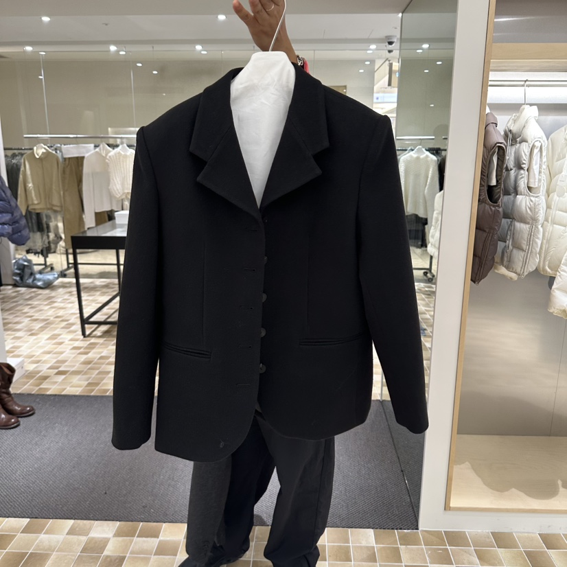 MYNAMEIS/AIME HOPE MAKE東大門直郵女裝新品休閑西裝西服紐扣MYNAMEIS/AIME HOPE MAKE西裝/西服圖色2黑色