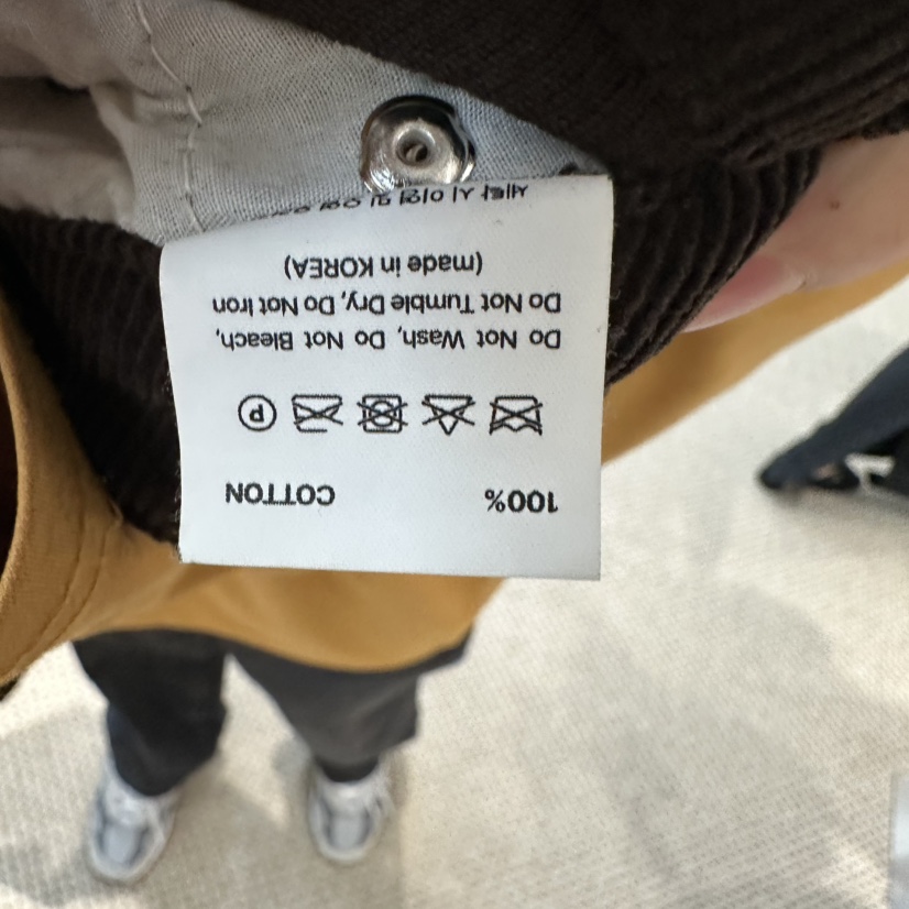 ARTISANAL東大門直郵女士新款真品熱賣休閑牛仔褲燈芯絨直筒ARTISANAL牛仔褲