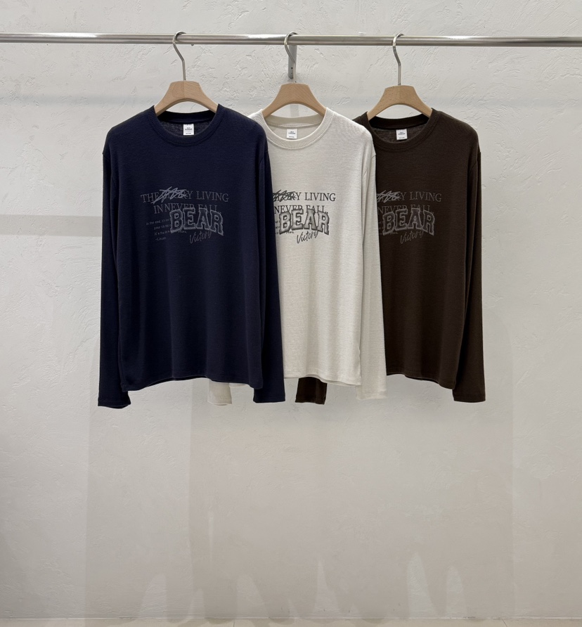 ABLERING韓國直郵女裝新款熱賣休閑真品人氣時尚推薦長袖T恤ABLE STANDARD/ABLERING長袖T恤