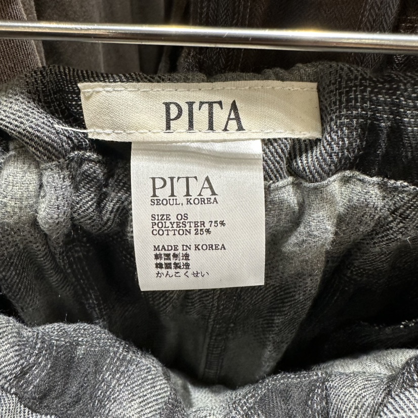 PITA/THEVERLIN韓國直郵女士新品推薦休閑人氣真品長裙皺紋PITA/THEVERLIN長裙