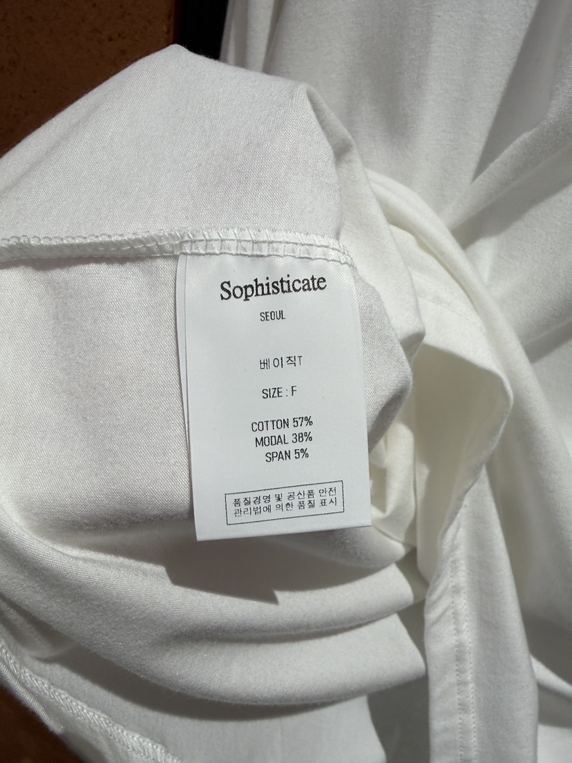 SOPHISTICATE韓國代購女裝新品熱賣休閑真品人氣推薦長袖T恤SOPHISTICATE長袖T恤