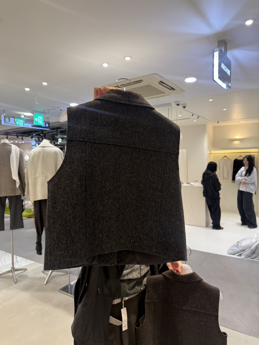 ATMOSPHERE東大門實拍女裝新品推薦休閑真品人氣熱賣馬甲ATMOSPHERE馬甲