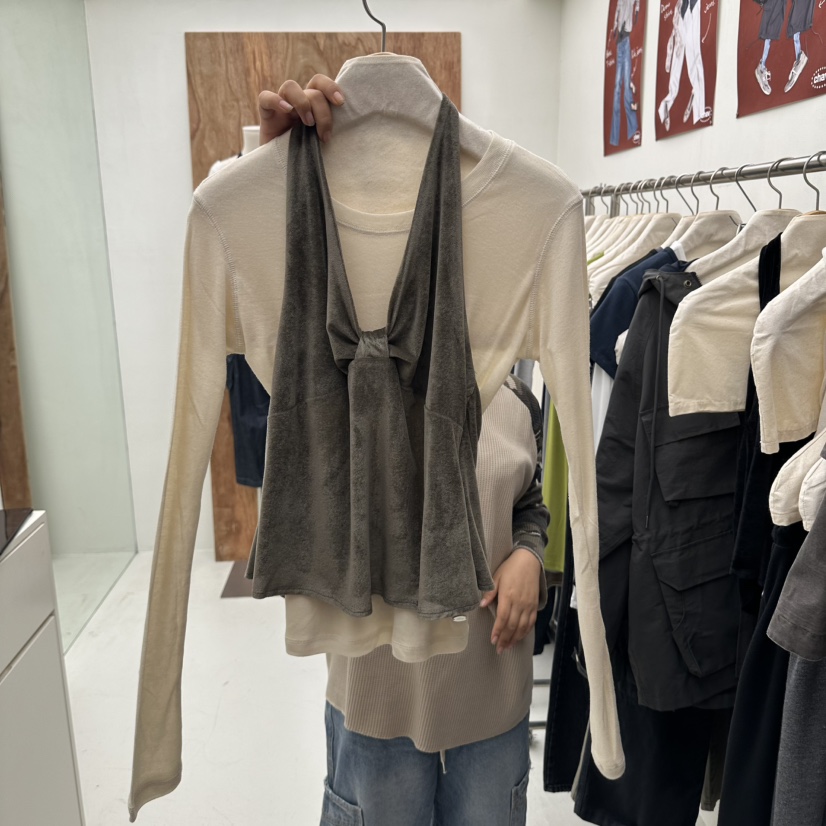 CHAV東大門代購女士新品推薦熱賣人氣真品休閑時尚吊帶背心CHAV吊帶/背心圖色3卡其綠