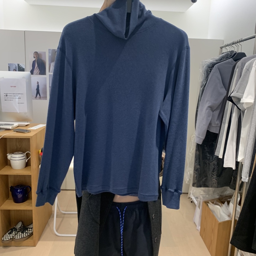 THE STARDUST東大門代購女士新品人氣真品推薦時尚長袖T恤THE STARDUST長袖T恤圖色2藍