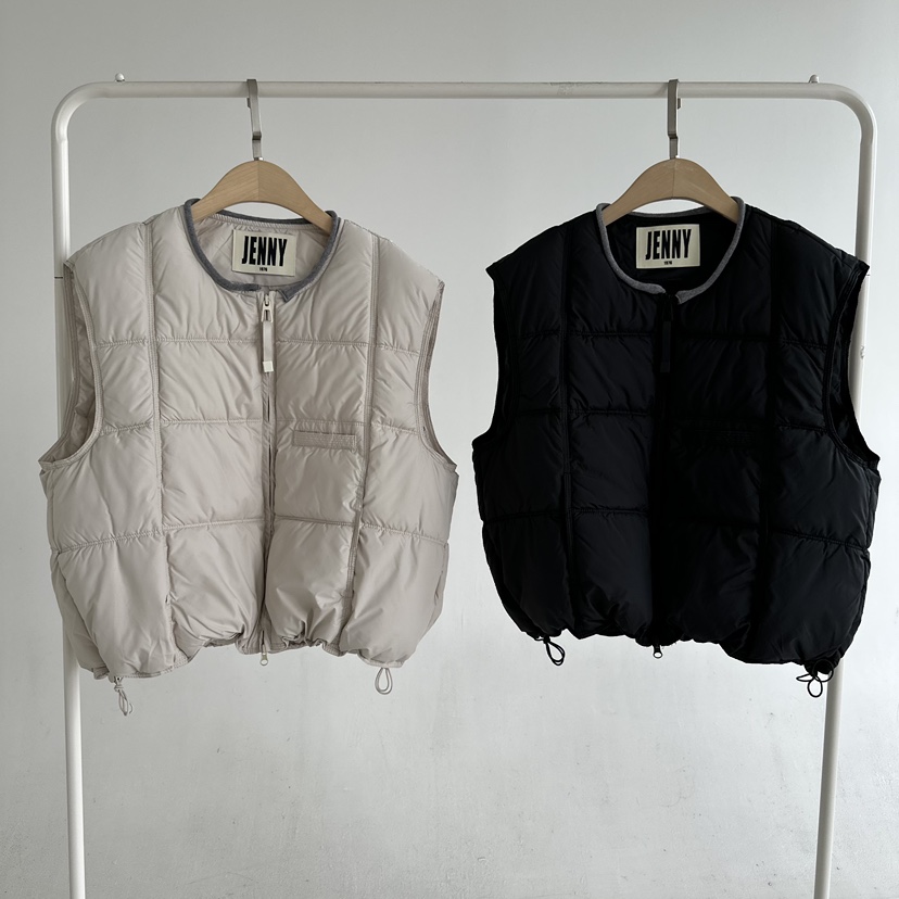 JENNY 1976東大門代購女裝新款熱賣人氣真品時尚馬甲羽絨服JENNY 1976馬甲
