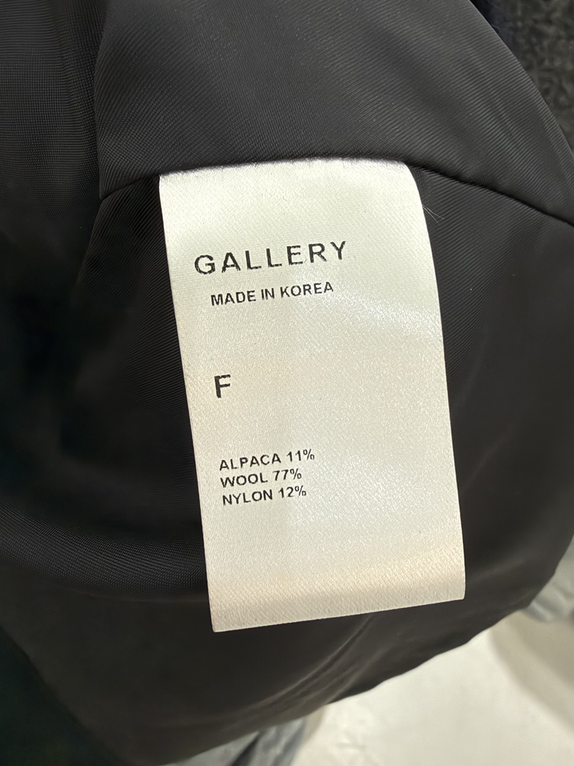 GALLERY-P東大門直郵女士新品人氣休閑真品熱賣中長款大衣GALLERY-P中長款大衣