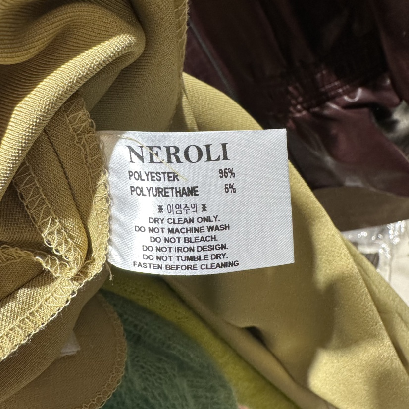 NEROLI 36韓國直郵女士新款人氣熱賣真品休閑休閑褲皺紋NEROLI 36休閑褲
